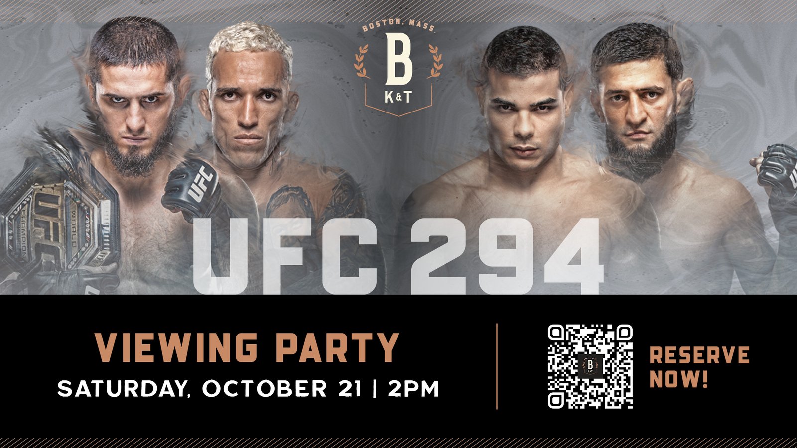 UFC 294 Viewing Party